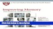 Books Harvard Medical School Improving Memory: Understanding age-related memory loss (Harvard