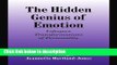 Books The Hidden Genius of Emotion: Lifespan Transformations of Personality (Studies in Emotion