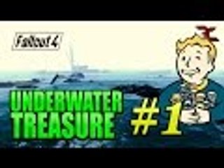 Fallout 4 - Underwater Secrets Exploration (Treasure Easter Egg #1)
