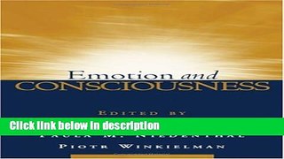 Books Emotion and Consciousness Free Online