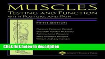 Ebook Muscles: Testing and Function, with Posture and Pain (Kendall, Muscles) Free Online