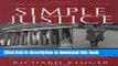 Books Simple Justice: The History of Brown v. Board of Education and Black America s Struggle for