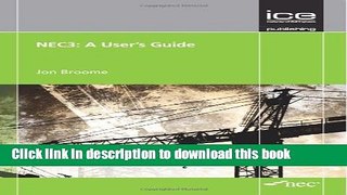 Ebook NEC3: A User s Guide Full Online