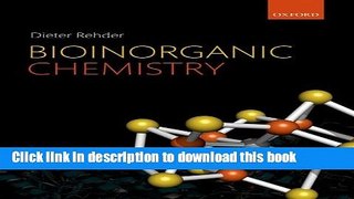 Books Bioinorganic Chemistry Free Download
