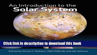 Books An Introduction to the Solar System Full Online