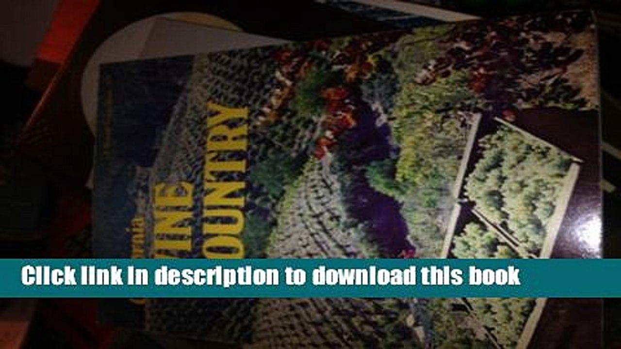 Ebook California Wine Country Full Online