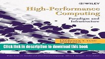 Books High-Performance Computing: Paradigm and Infrastructure Full Download