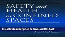 Ebook Safety and Health in Confined Spaces Free Download