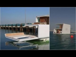 Step into the world's first floating home