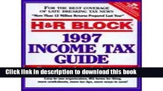 Ebook H R Block 1997 Income Tax Guide Free Online