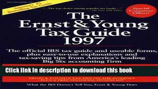 Books The Ernst   Young Tax Guide 1997 Free Online