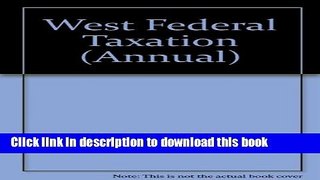 Ebook West s Federal Taxation: Indiv Idual Inc Free Online
