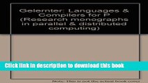 Ebook Languages and Compilers for Parallel Computing Full Online