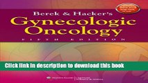Ebook Berek and Hacker s Gynecologic Oncology Full Download