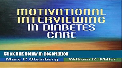 Books Motivational Interviewing in Diabetes Care (Applications of Motivational Interviewing