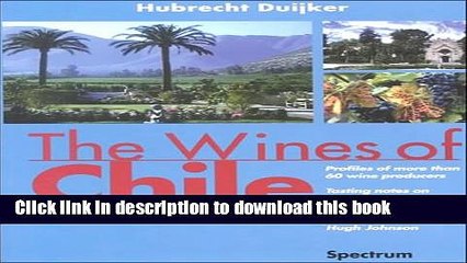 Books The Wines of Chile Full Online