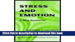 Download Stress and Emotion: A New Synthesis PDF Online