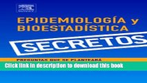 Ebook EpidemiologÃ­a y bioestadÃ­stica (Secrets) (Spanish Edition) Free Online