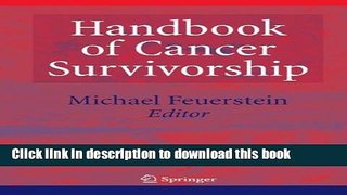Ebook Handbook of Cancer Survivorship Full Online