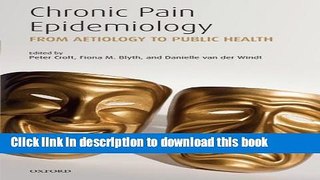 Books Chronic Pain Epidemiology: From Aetiology to Public Health Free Online