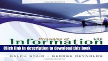 Books Principles of Information Systems (with Online Content Printed Access Card) Free Download