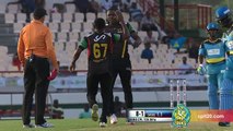 CPL 2016 highlights   St Lucia Zouks v St Kitts  amp  Nevis Patriots