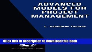 Books Advanced Models for Project Management Full Online