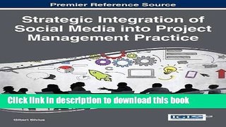 Books Strategic Integration of Social Media Into Project Management Practice Free Online