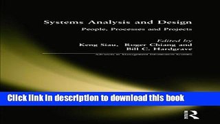 Books Systems Analysis and Design: People, Processes, and Projects Full Online