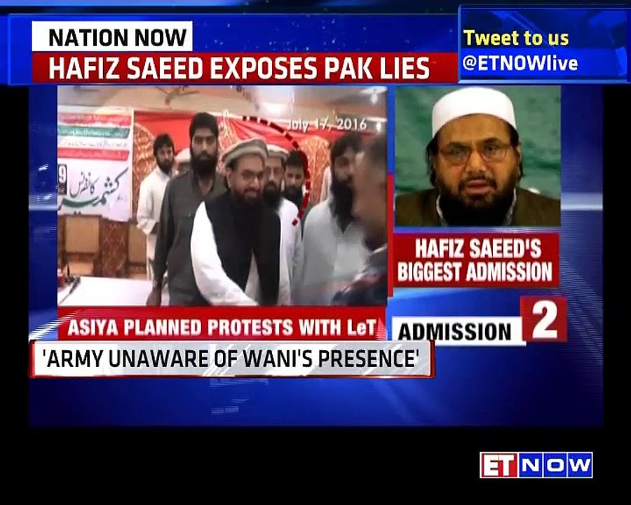 Hafiz saeed exposes Pak lies