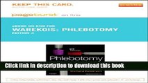 Ebook Phlebotomy - Elsevier eBook on Intel Education Study (Retail Access Card): Worktext and