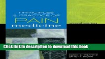 Books Principles   Practice of Pain Medicine: Second Edition (Warfield, Principles and Practices