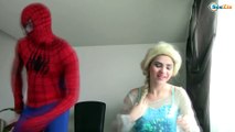 Superheroes in real life Compilation Spiderman vs Frozen Elsa w/ Doctor Zombie & Doctor Spiderman