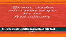 Books Biscuit, Cracker, and Cookie Recipes for the Food Industry Free Online