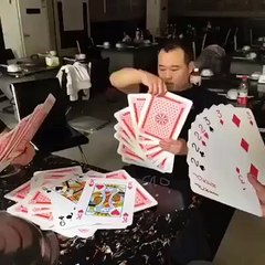 I don't usually play cards