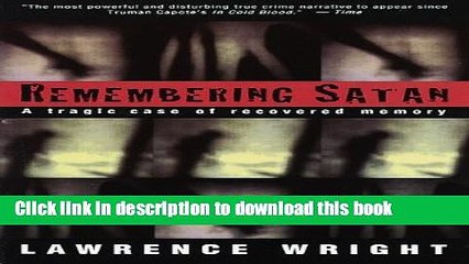 Ebook Remembering Satan Full Download