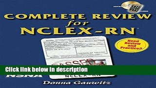 Books Complete Review for NCLEX-RN (Book Only) Free Download