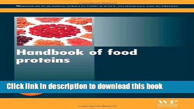 Books Handbook of Food Proteins (Woodhead Publishing Series in Food Science, Technology and