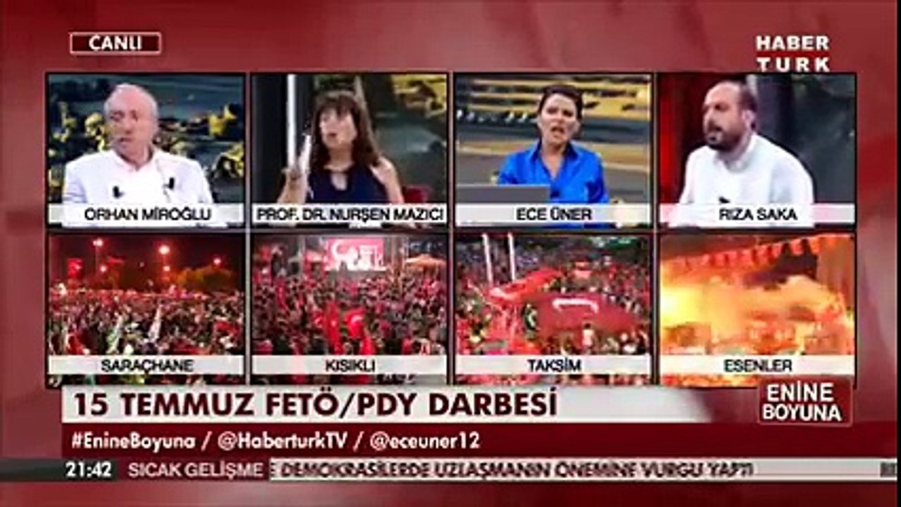 Nurşen Mazıcı Demokrasi Şehitlerini Aşağıladığı için Canlı Yayından Kovuldu