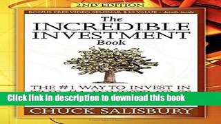 [Read PDF] The Incredible Investment Book: The #1 Way to Invest in the #1 Investment in America