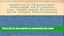 Books Nature s Revenge: The Secrets of Poison Ivy, Poison Oak, Poison Sumac, and Their Remedies