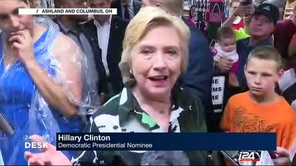 Clinton disputes Trump accusations about presidential debates favoring her