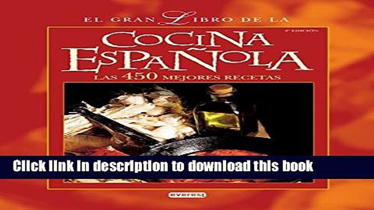 Books El Gran Libro de La Cocina Espanola (Spanish Edition) Free Online