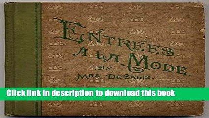 Books Entrees a la Mode Free Online