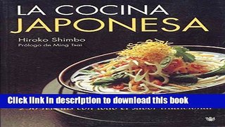Ebook La Cocina Japonesa (Spanish Edition) Free Download