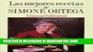 Books Mejores Recetas de Simone Ortega, Las (Spanish Edition) Full Download