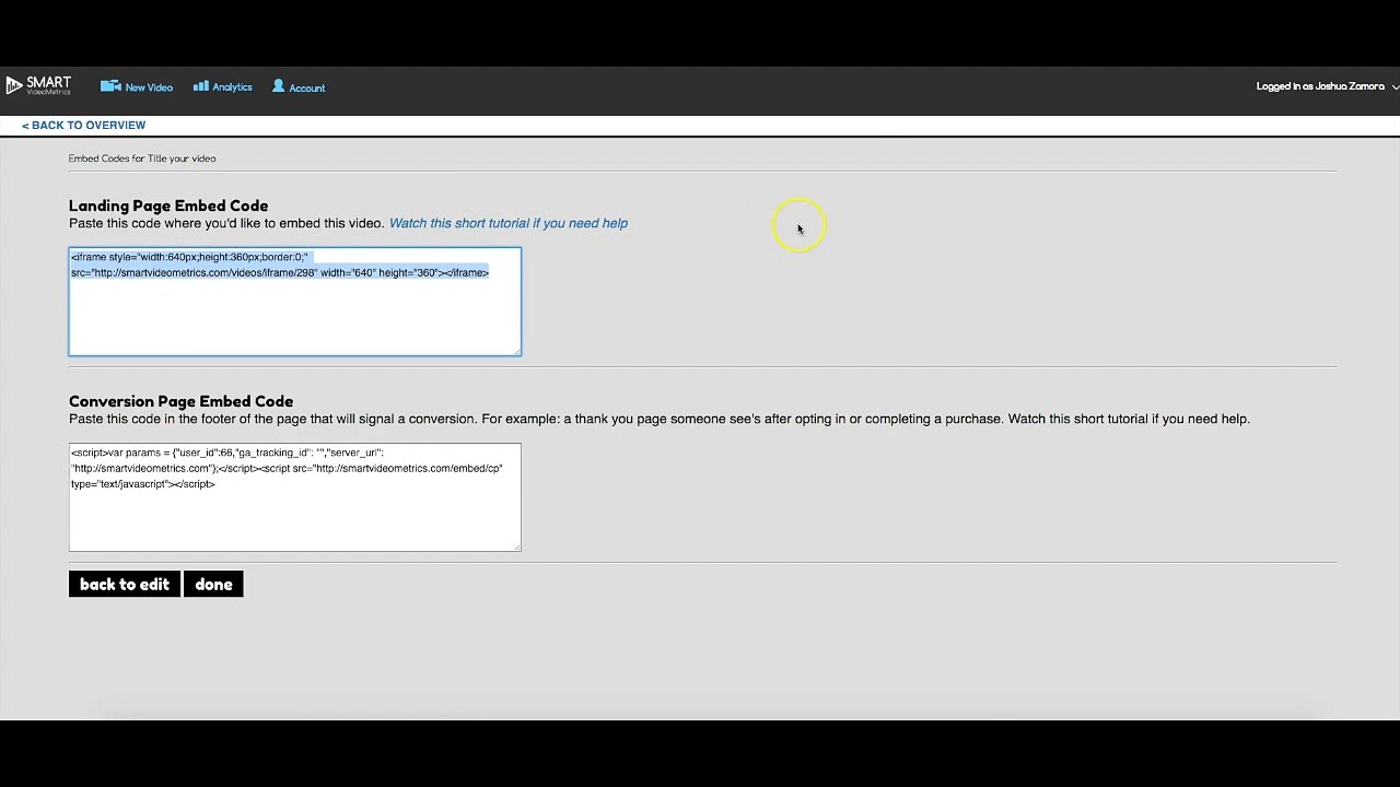 Smart Video Metrics Review