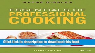Ebook Essentials of Professional Cooking Free Online