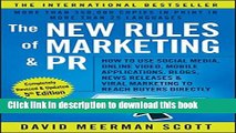 Books The New Rules of Marketing and PR: How to Use Social Media, Online Video, Mobile