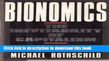 [Read PDF] Bionomics: The inevitability of capitalism Download Free